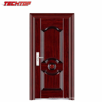 TPS-098 Good Quality House Main Door Design Puertas de seguridad de acero